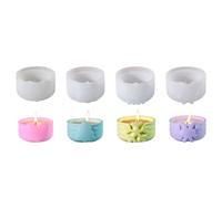 Creative Ornament Silicone Craft Mold Christmas Theme Resin Art Molds Jewelry Box Mold for Candlestick Craft Molds