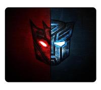 Creative Painting Custom Design Rectangle Mouse Pad Gaming Mousepad Transformers Red And Blue Rectangle Non-Slip Mousepad Water Resistent Oblong Gaming Mouse Pads