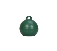 Creative Party Bulk Pack of 25, Bubble Balloon Weights Jungle Green 35g, for Helium Gas Inflated Balloons, Feat. Ribbon Loop/Hoop Holder, to stand on Floor or Table, Balloon Weight/Holders, BW030