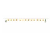 Creative Party Deer Little One Ribbon Tel Banner Multicoloured (One Size)