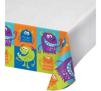 Creative Party Fun Plastic Monster Party Table Cover Multicoloured (One Size)