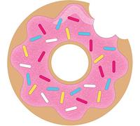 Creative Party PC324231 Party Donut Shape Invitations-8 Pcs, Paper, Multicolor