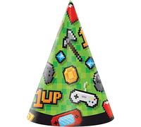 Creative Party PC336680 Game Party Children's Size Hats-8 Pcs