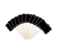 Creative Party Supplies Wedding Cake Topper 50pcs Signs Mini Chalkboard Food Birthday Decorations Cheese Markers Cupcake Toppers Blessing C 50pcs