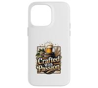 Creative Passion Driven Brewing Concept Artwork Case for iPhone 14 Pro Max