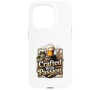 Creative Passion Driven Brewing Concept Artwork Case for iPhone 15 Pro