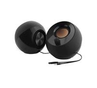 CREATIVE Pebble 2.0 USB-Powered Desktop Speakers with Far-Field Drivers and Passive Radiators for Pcs and Laptops (Black)