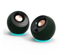 CREATIVE Pebble Pro 2.0 USB-C PC Speaker with Bluetooth 5.3 and Customizable RGB Lighting, USB Audio and Headset/Microphone Port