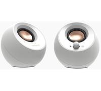 CREATIVE Pebble V3 Bluetooth PC Speakers - Pristine White