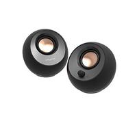 CREATIVE Pebble V3 Minimalistic 2.0 Desktop Speakers with USB Audio, Clear Dialog Enhancement, Bluetooth 5.0, 8W RMS with 16W Peak Power (Black)