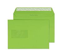 Creative Peel & Seal C5 Coloured Envelope Green 229 (W) x 162 (H) mm Window 120 gsm Pack of 500