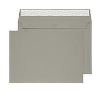 Creative Peel & Seal C5 Coloured Envelopes Grey 229 (W) x 162 (H) mm Plain 120 gsm Pack of 500