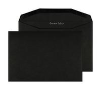 Creative Peel & Seal Coloured Envelope C5+ 235 (W) x 162 (H) mm Adhesive Strip Black 120 gsm Pack of 500