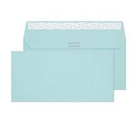 Creative Peel & Seal DL+ Coloured Envelopes Blue 229 (W) x 114 (H) mm Plain 120 gsm Pack of 500