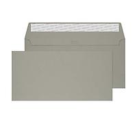Creative Peel & Seal DL+ Coloured Envelopes Grey 229 (W) x 114 (H) mm Plain 120 gsm Pack of 500
