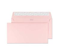 Creative Peel & Seal DL+ Coloured Envelopes Pink 229 (W) x 114 (H) mm Plain 120 gsm Pack of 500