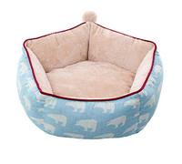 Creative Pentagonal Plush Pet Nest Warm Lovely Dog House For Litter Warm Nest
