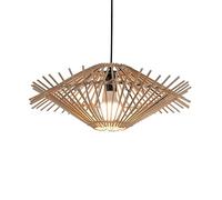 Creative Personality Bird's Nest Bamboo Weaving Chandelier Hand-woven Rustic Style Droplight Living Room Study Bedroom Bedside Lighting Hanging Light Edison E27 Single Head Line Lamp