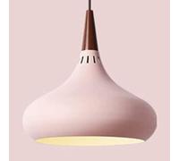 Creative Personality Color Metal Chaner, Nordic Style Pendant Lamp, E27 Single-Head Hanging Light, Lighting Fixtures for Dining Room Kitchen Island Ceiling