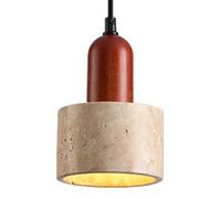 Creative Personality Marble Chandelier, Screw Single Head Hanging Lamp, Japanese Industrial Style Pendant Light, Restaurant Bedroom Kitchen Decorat Light Fixtures