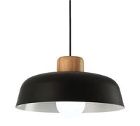 Creative Personality Metal Hanging Lamp Lampshade,Amen Minimalist Style,E27 Screw Single-Head Pendant Light,Clothing Store Kitchen Island Decorative Lighting Fixtures