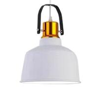 Creative Personality Metal Hanging Lamp, Light Source Single Head Pendant Light, American Industrial Style Chandelier Shade, Restaurant Bedroom Balcony Decorat Light Fixtures