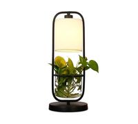 Creative Personalized Warm Metal and Glass Desk Lamp - Perfect Lighting Fixture for Bedroom, Living Room, Office, Study, Club, Restaurant, Coffee Shop, and Farmhouse Villa