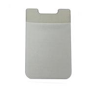 Creative Phone Wallet Case Women Men Credit ID Card Holder Business Pocket Stick(Grey)