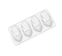Creative Pistachios Nut Shape Baking Molds 4 Cavity Silicone for Making Unique French Chiffons Cakes Dessert Tool Party Baking Supplies
