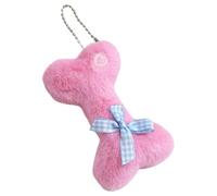 Creative Plush Bone Brooch for Fashionable Wear Soft Fleece Brooch Fashionable Personality Badge Trendy Accessory, バックオープン