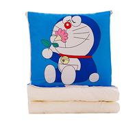 Creative Plush Toy Linen Blanket Pillow by nap Pillow New air Conditioning by Two-in-one Multi-Purpose Gift