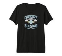 Creative Problem Solving Pro Puzzle Piece Life Quote Premium T-Shirt