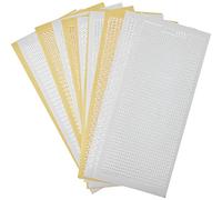 Creative Products Premium Craft Sticker Sheets - Multi-Colour Exotic Lines Card Stickers - Perfect Peel Offs for Card Making, Scrapbooking, Decorations & DIY Crafts, 12 Sheets, 23 x 10 x 1 cm
