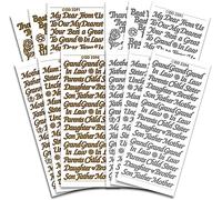 Creative Products Strong Textlines Craft Stickers - Bumper Value Pack Multi-Colour Letter Stickers, Peel Offs for Card Making, Scrapbooking, Crafts & DIY Projets - 24 Sheets, 23 x 10 x 1 cm