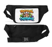 Creative Professional Overthinking Design Unisex Waist Bag Black