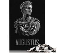 Creative Rectangular Puzzles for Adults 1000 Piece 'Emperor Augustus Wooden Puzzle Hands-on Game-Family Decoration 1000pcs (75x50cm)