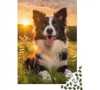 Creative Rectangular Puzzles for Adults 1000 Piece German Shepherds Paper Puzzles-Puzzle Hands-on Game-Family Decoration 1000pcs (38x26cm)
