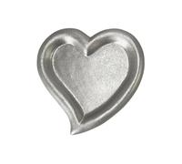 Creative Resin Trays Home Decor Jewelry Dish Heart Cloud Shape Storage Plate Organizer Watch Keys Holder Earrings Necklace Bowls For Necklaces, Earrings(Silver heart)