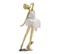 Creative Resins Ballerinas Statue Elegant Ballet Dancer Figurine Dancing Girl Sculpture For Entryway And Home Art Decors Elegant Ballet Figure