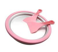 Creative Rose Rolled Ice Cream Maker Set Includes Spoon for Fun and Easy Homebrewed Freezing Dessert Making in Periods Quick Maker