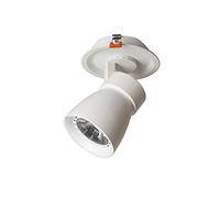 Creative Rotatable 360-degree LED Anti-glare Recessed Ceiling Light 12W/20W/30W Indoor TV Background Wall COB Ceiling Downlight, 3000K-6000K Home Commercial AC85-265V Lighting Spotlight Fitti