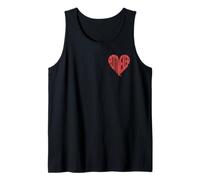 Creative Rottweiler Dog Love Rottweiler Heart Tank Top