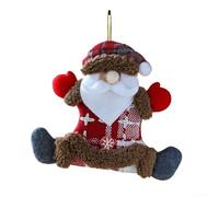 Creative Santa for claus Doll Pendant 16cm Christmas Tree Ornament(1)