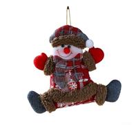 Creative Santa for claus Doll Pendant 16cm Christmas Tree Ornament(2)