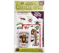 Creative Scavenger Woodland Hunt Minipack- an Outdoor Activity Set with 9 Scavenger Hunts - for Children Age 4 to 8 Years - Includes Stickers, Twig Pencil and Crayons. Made in UK