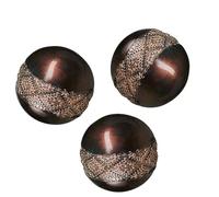 Creative Scents Decorative Balls - Set of 3 Decorative Balls for Bowls and Vases, 3” Decorative Orbs, Premium Home Decor Vase Filler, Spheres for Coffee Table Decor, Dining, Living Room Centerpiece