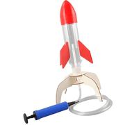 Creative Science Handcraft Projects Wooden Water Rockets Model Experiment Set for Kid to Explore Aerodynamics Principles Wood Water Rockets Launchers