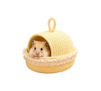 Creative Scratch Resistant Hamster Cool Nest Breathable Weave Pet Cave Nest Wear Resistant Cooling Hiding House Pet Resting