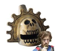 Creative Screaming Aztec Whistle - Aztec Death, Loud War Sound | Handmade Historical Ceremony Instrument, Authentic Ritual Sound Effects with the Ancient Mexican Cultural Heritage Pfei