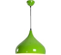 Creative Semicircular Aluminum Art Pendant Lamp, Single Head Hanging Rustic Style Chandelier, Ceiling Light, Lighting Fixture for Restaurant Bar Warm Life